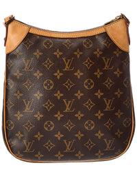 Louis Vuitton Brown Monogram Canvas Odeon Mm (Authentic Pre-Loved)