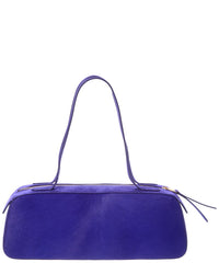 Khaite Simona Haircalf & Suede Shoulder Bag
