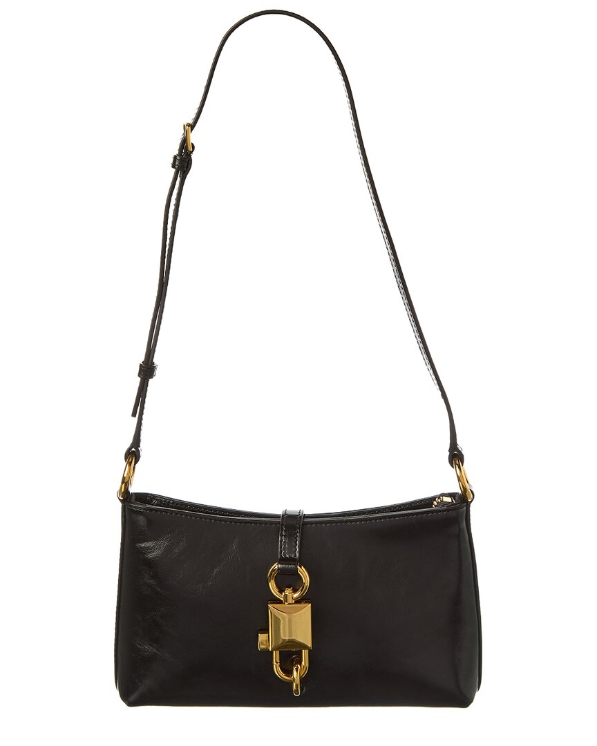Dolce & Gabbana Lock Leather Shoulder Bag