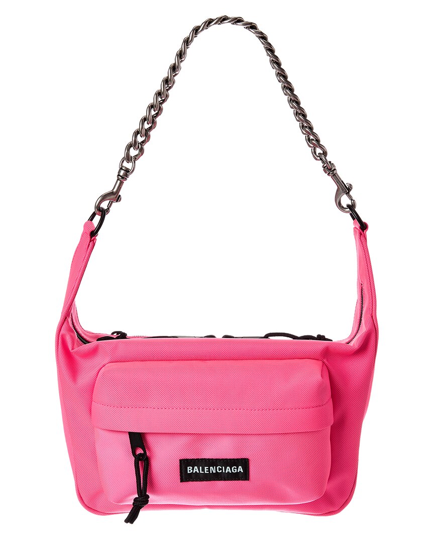 Balenciaga Balenciaga Raver Medium Canvas Shoulder Bag