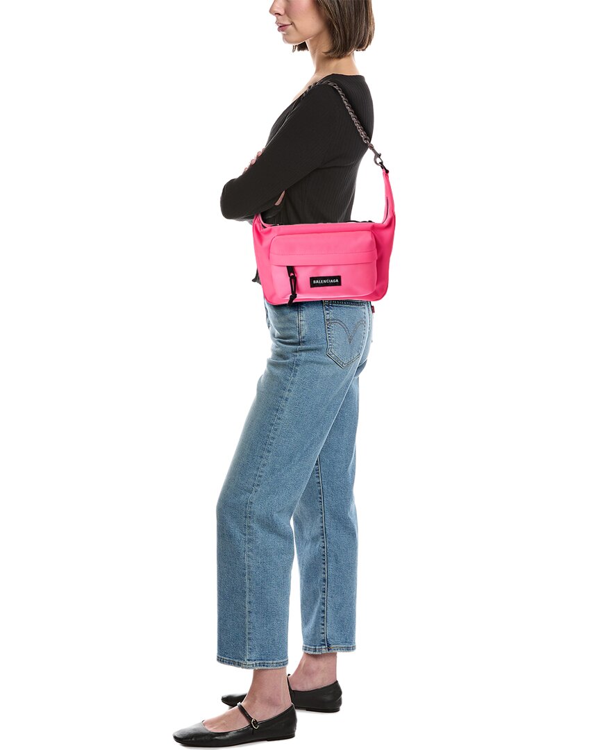 Balenciaga Balenciaga Raver Medium Canvas Shoulder Bag