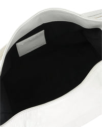 By Far Bea Creased Leather Shoulder Bag