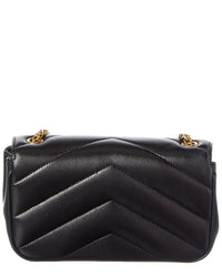 Saint Laurent Loulou Mini Leather Shoulder Bag