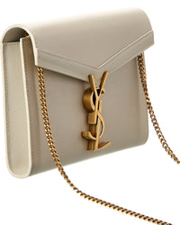 Saint Laurent Cassandra Leather Shoulder Bag