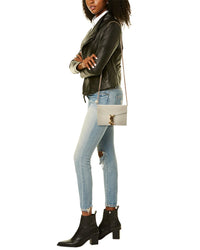 Saint Laurent Cassandra Leather Shoulder Bag