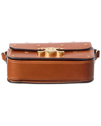 ! Celine Teen Triomphe Leather Shoulder Bag