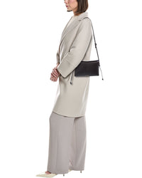 CELINE Celine Trio Flap Leather Shoulder Bag