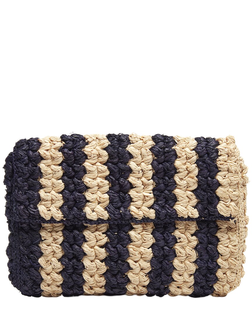 Mar Y Sol Remi Raffia Clutch