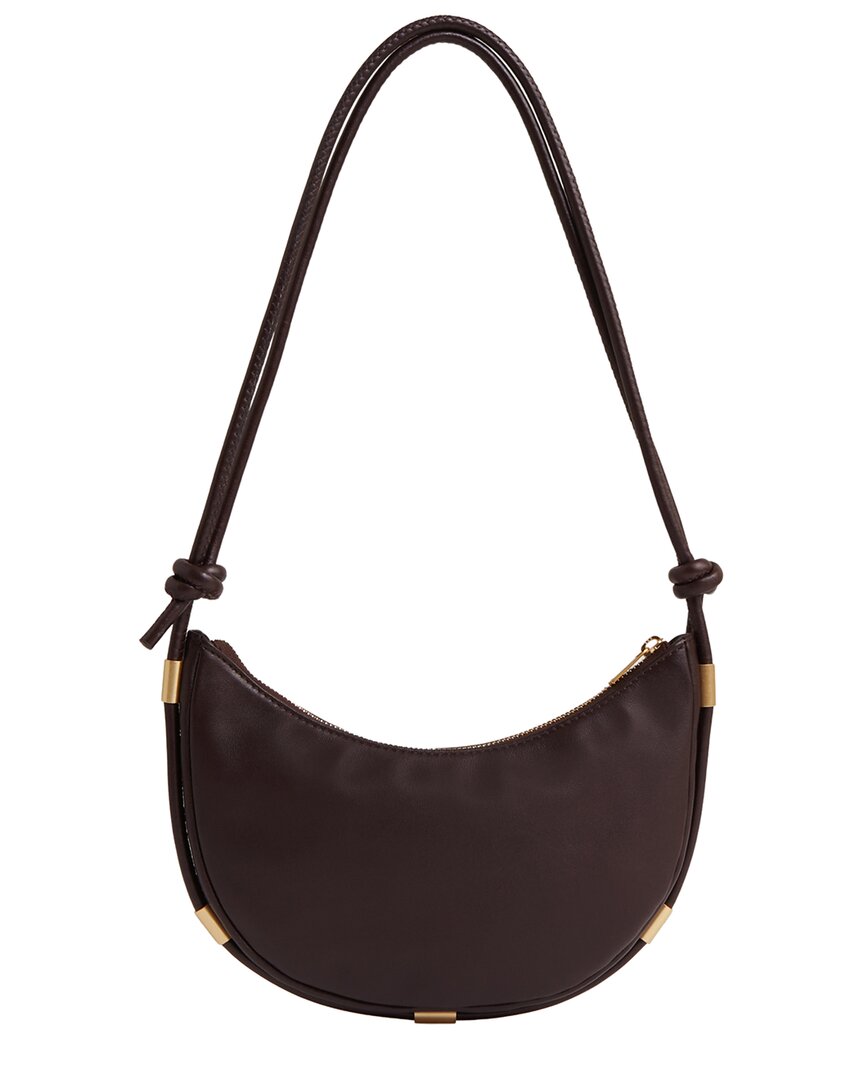 Reiss Harriet Leather Shoulder Bag