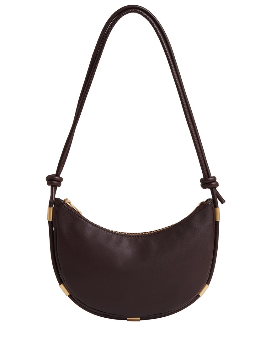 Reiss Harriet Leather Shoulder Bag