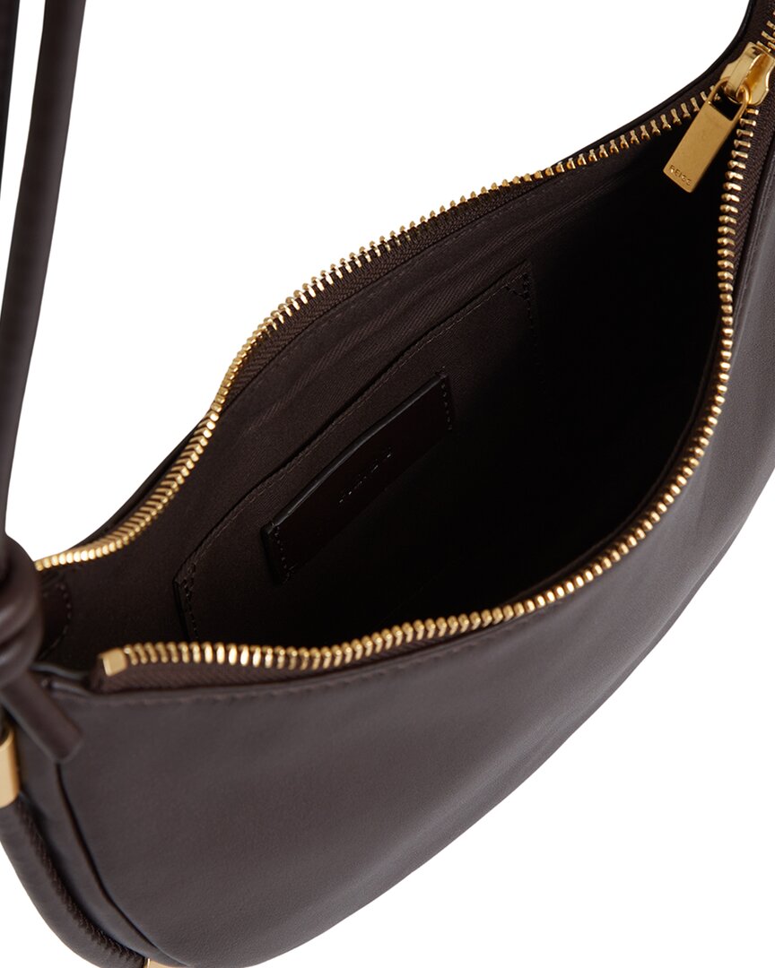 Reiss Harriet Leather Shoulder Bag