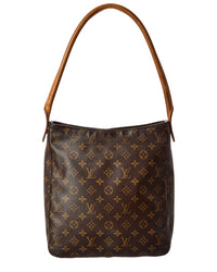 Louis Vuitton Brown Monogram Canvas Looping Mm (Authentic Pre-Loved)