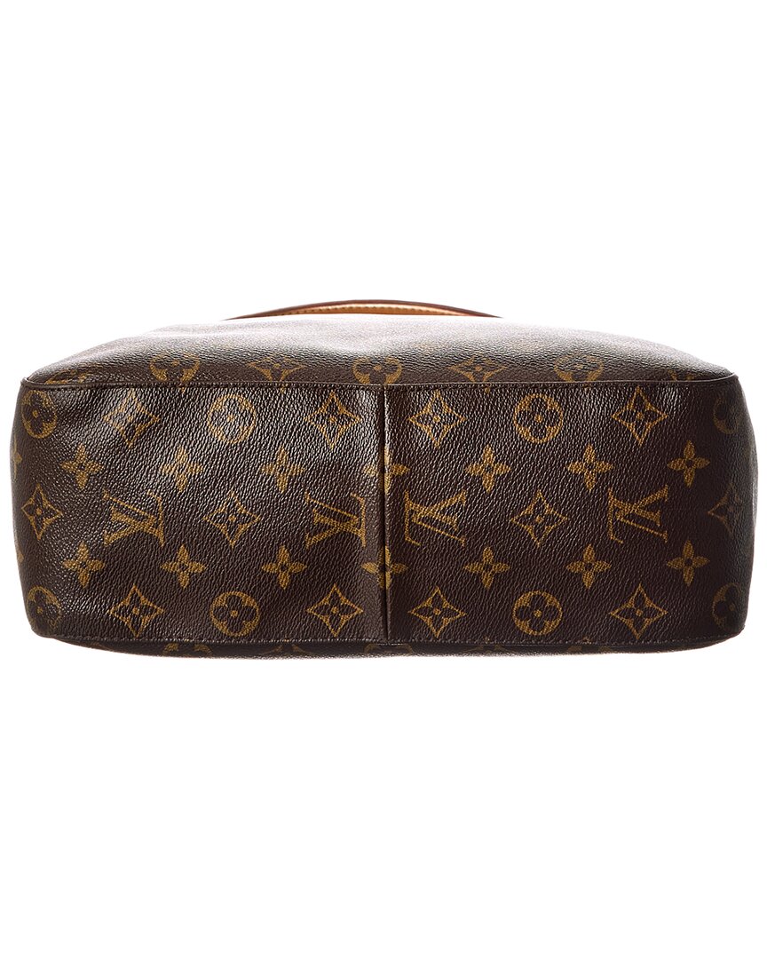Louis Vuitton Brown Monogram Canvas Looping Mm (Authentic Pre-Loved)