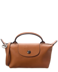 Longchamp Le Pliage Xtra Xs Leather Pouch