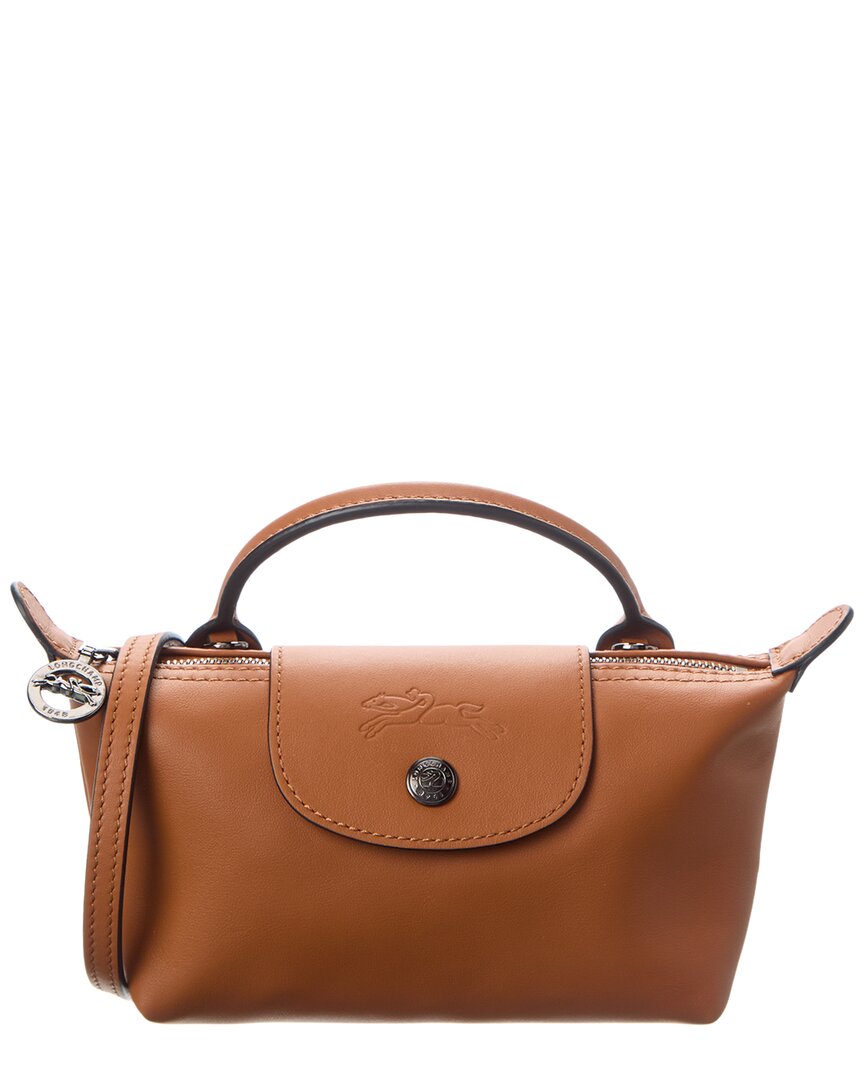 Longchamp Le Pliage Xtra Xs Leather Pouch