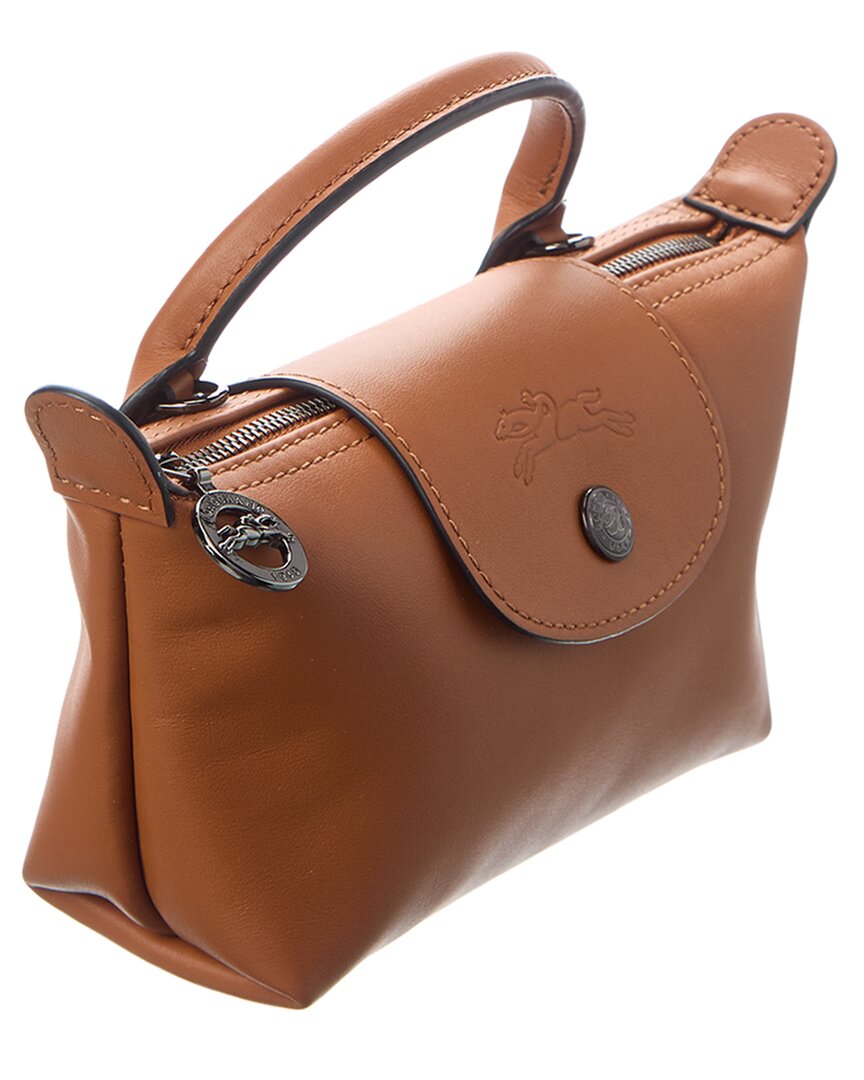 Longchamp Le Pliage Xtra Xs Leather Pouch