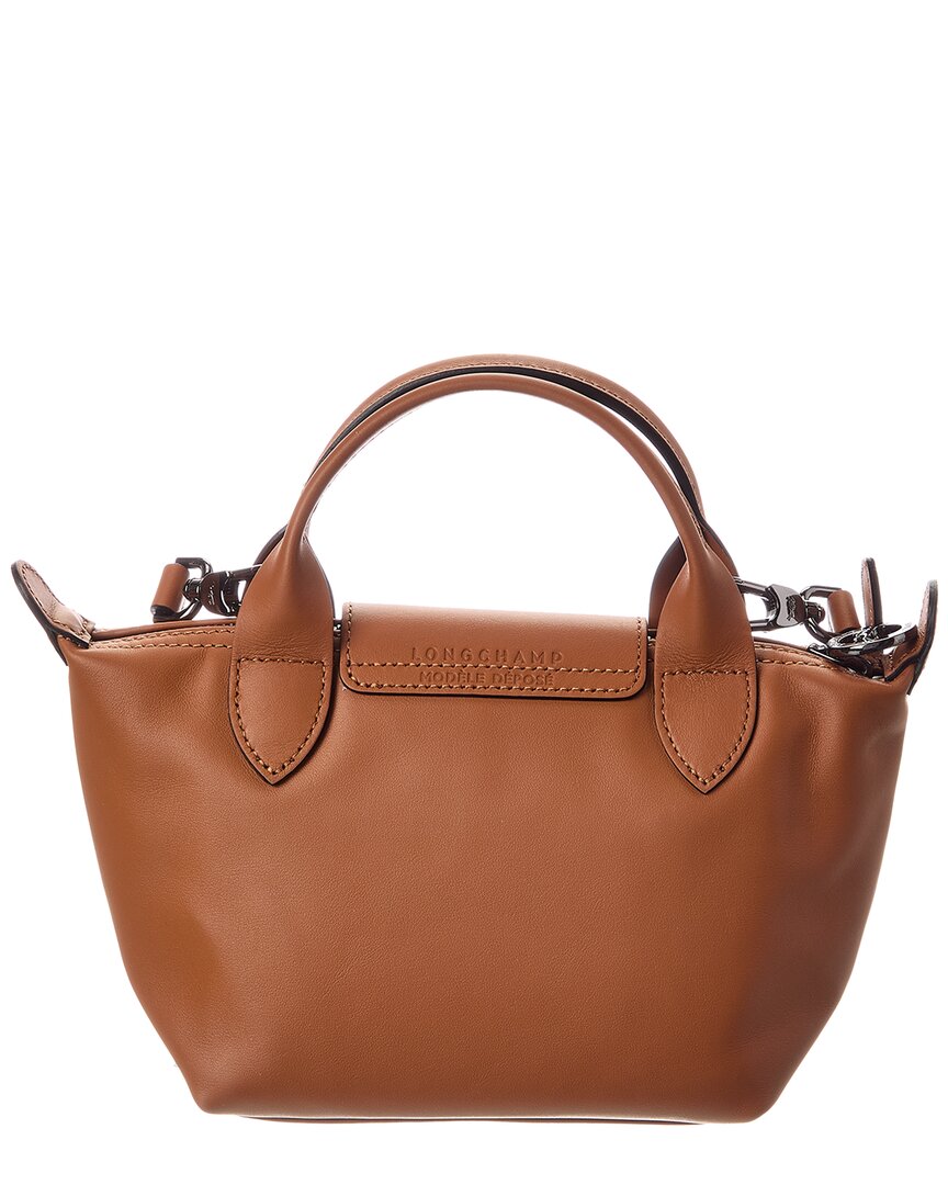 Longchamp Le Pliage Xtra Leather Mini Satchel