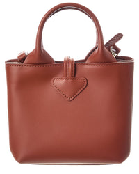 Longchamp Le Roseau Mini Extra Small Leather Handbag