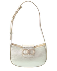 Ferragamo Ferragamo Double Gancini Mini Leather Shoulder Bag