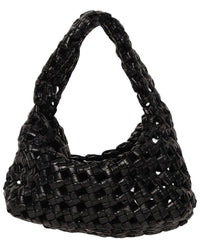 Walter Baker Mackenzie Woven Knot Leather Hobo Bag