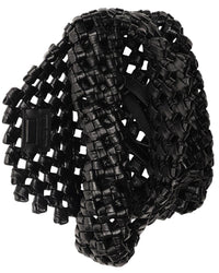 Walter Baker Mackenzie Woven Knot Leather Hobo Bag