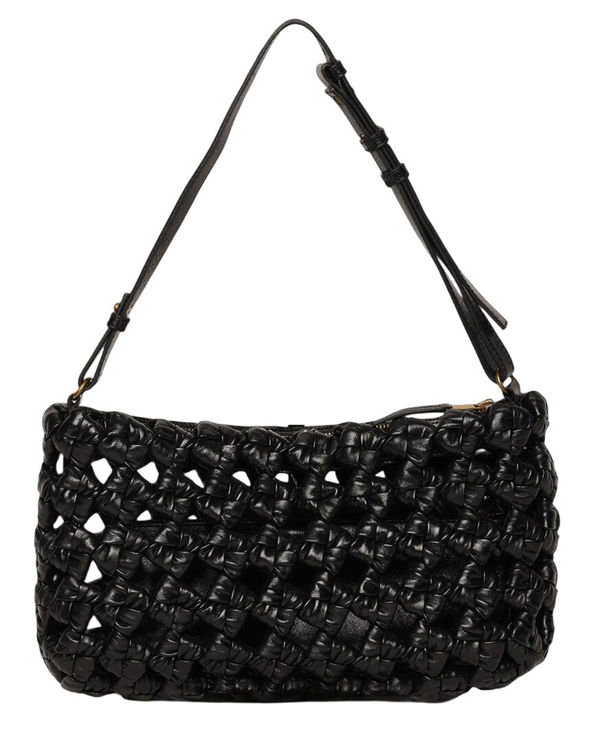 Walter Baker Ash Leather Clutch