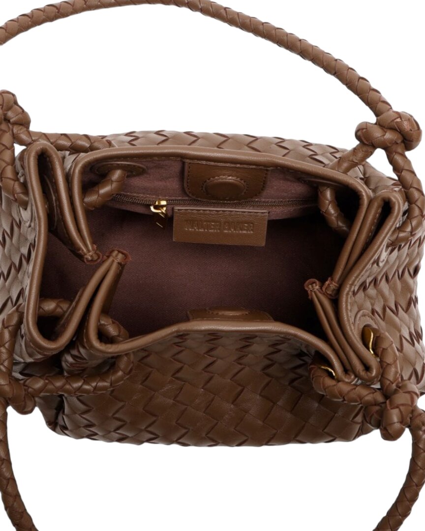 Walter Baker Kinsley Woven Leather Top Handle