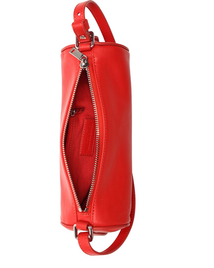 Walter Baker Quinn Barrel Leather Satchel