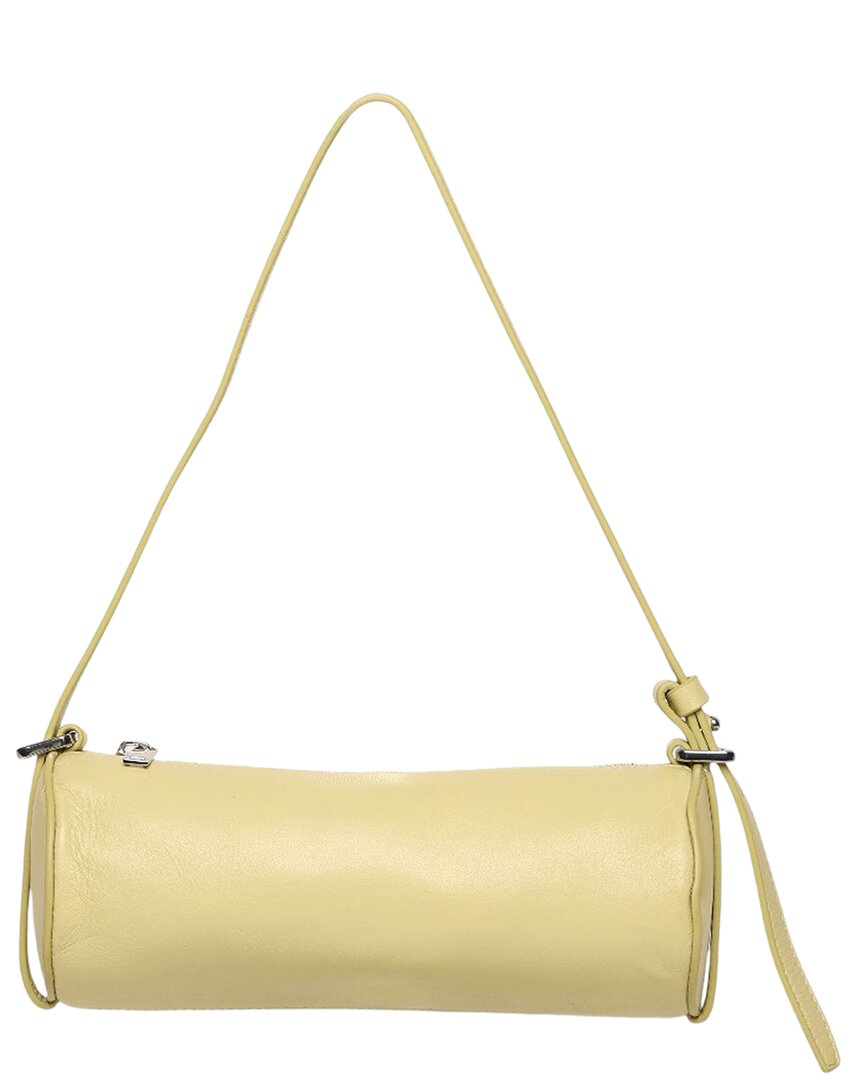 Walter Baker Quinn Barrel Leather Satchel