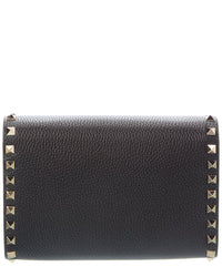 Valentino Rockstud Mini Grainy Leather Shoulder Bag