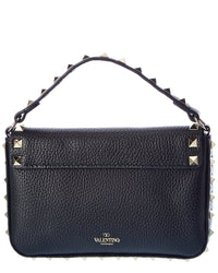 Valentino Rockstud Grainy Leather Crossbody