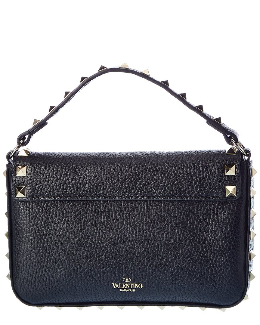 Valentino Rockstud Grainy Leather Crossbody