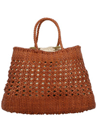 Dragon Diffusion Santa Cano Leather Top Handle Bag