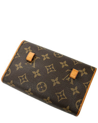 Louis Vuitton Louis Vuitton Brown Monogram Canvas Florentine (Authentic Pre-Loved)