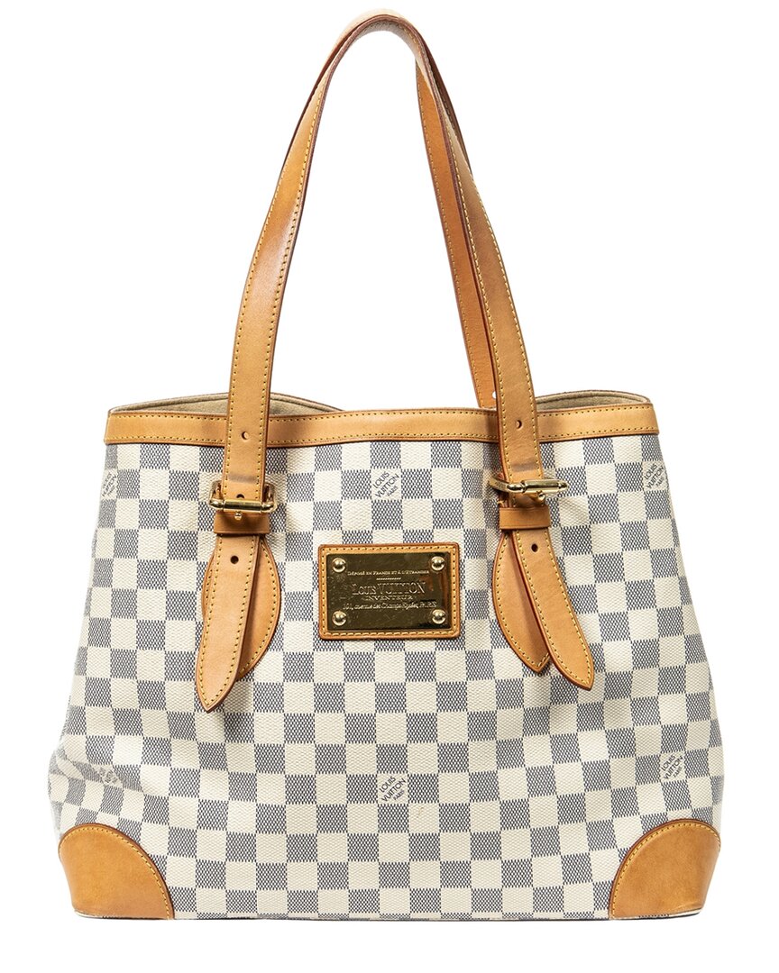 Louis Vuitton Louis Vuitton Ivory Damier Azur Hampstead (Authentic Pre-Loved)