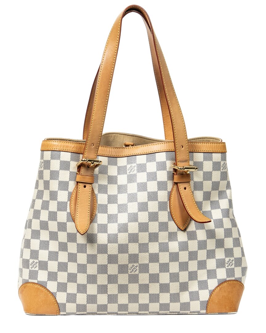 Louis Vuitton Louis Vuitton Ivory Damier Azur Hampstead (Authentic Pre-Loved)