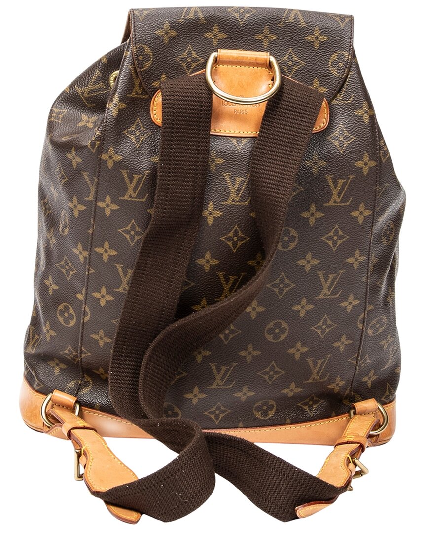 Louis Vuitton Louis Vuitton Brown Monogram Canvas Montsouris (Authentic Pre-Loved)