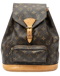 Louis Vuitton Louis Vuitton Brown Monogram Canvas Montsouris (Authentic Pre-Loved)