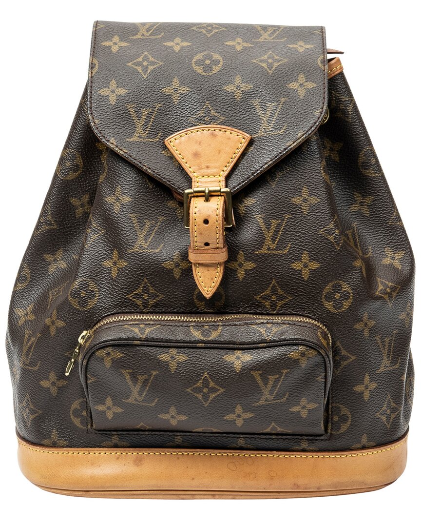 Louis Vuitton Louis Vuitton Brown Monogram Canvas Montsouris (Authentic Pre-Loved)