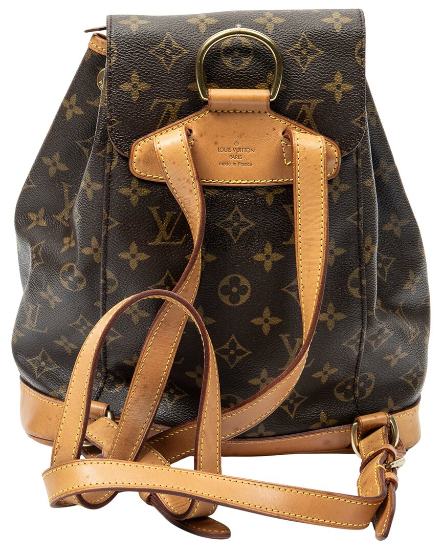 Louis Vuitton Louis Vuitton Brown Monogram Canvas Montsouris (Authentic Pre-Loved)
