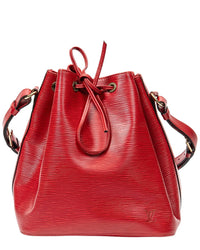 Louis Vuitton Louis Vuitton Red Epi Noe (Authentic Pre-Loved)