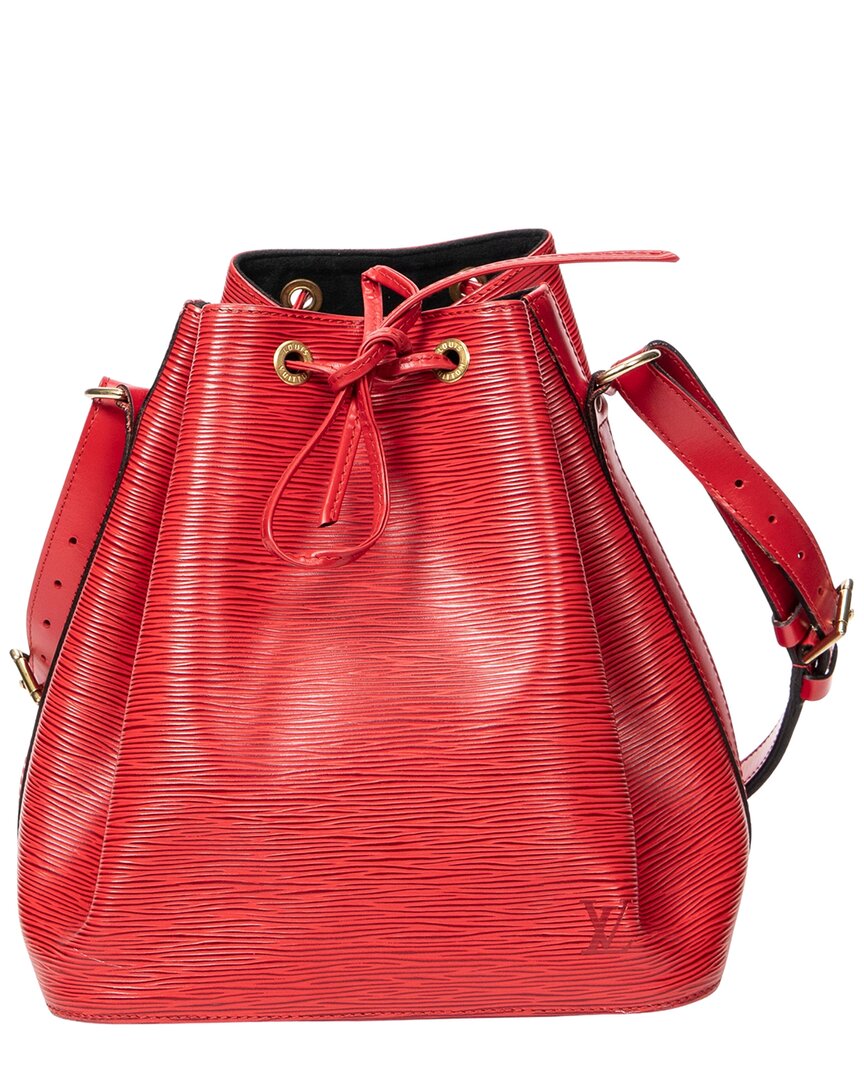 Louis Vuitton Louis Vuitton Red Epi Noe (Authentic Pre-Loved)