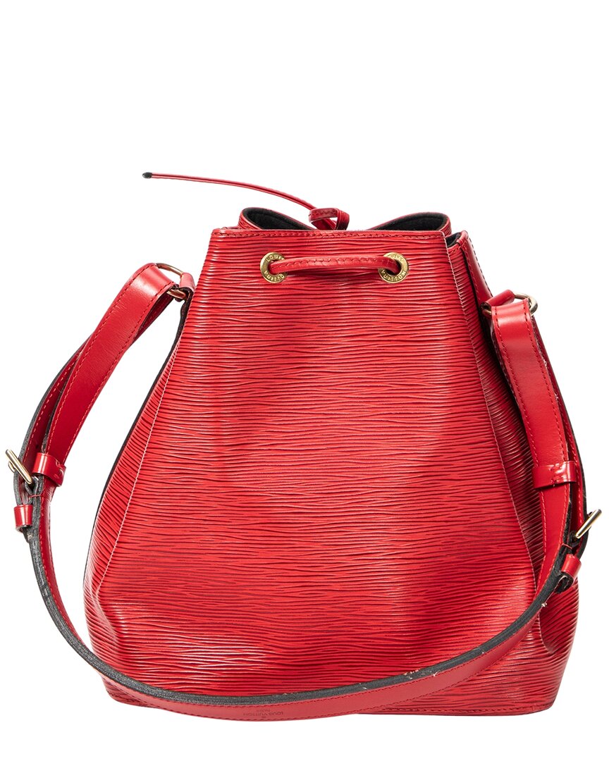 Louis Vuitton Louis Vuitton Red Epi Noe (Authentic Pre-Loved)