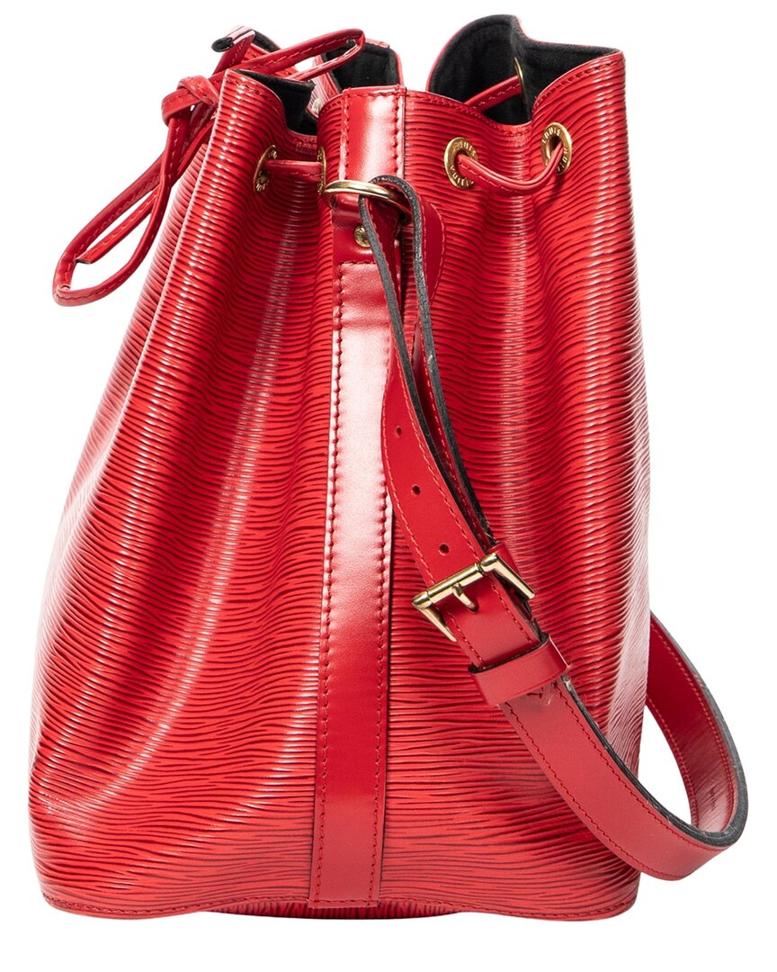 Louis Vuitton Louis Vuitton Red Epi Noe (Authentic Pre-Loved)