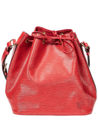 Louis Vuitton Louis Vuitton Red Epi Noe (Authentic Pre-Loved)