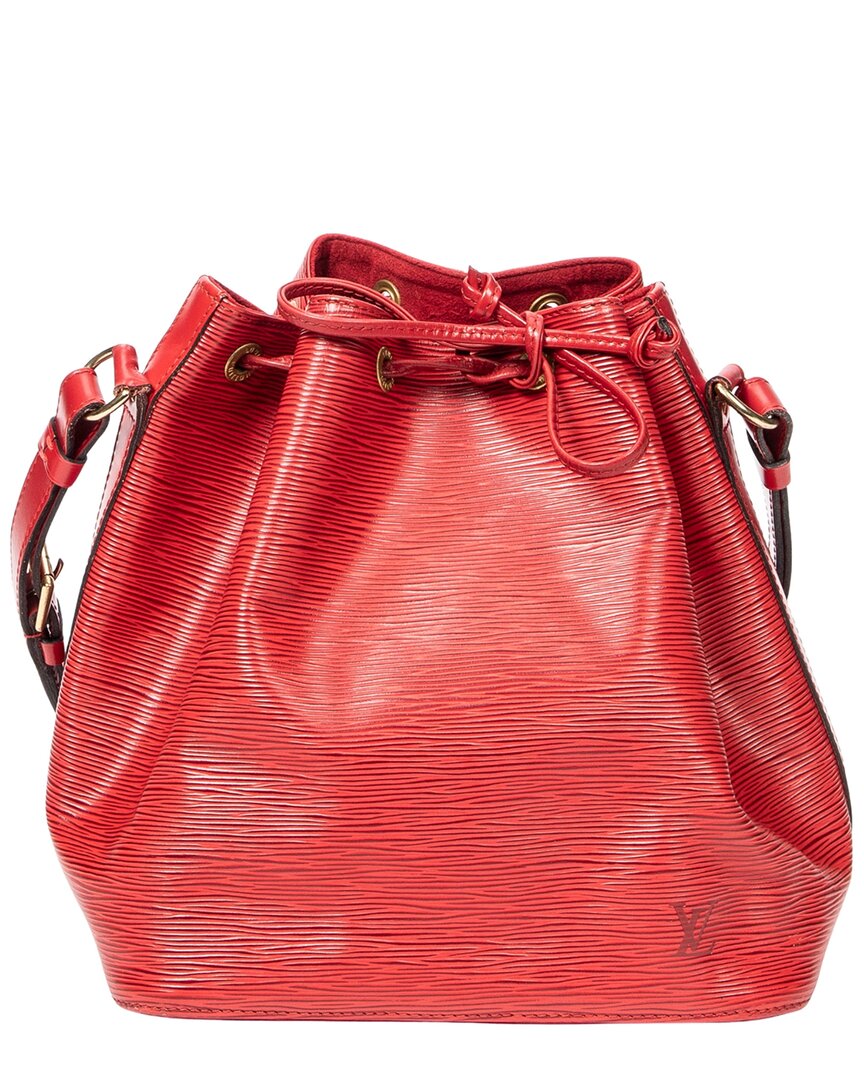 Louis Vuitton Louis Vuitton Red Epi Noe (Authentic Pre-Loved)