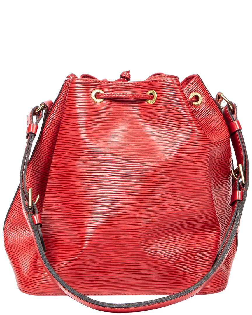 Louis Vuitton Louis Vuitton Red Epi Noe (Authentic Pre-Loved)