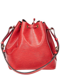 Louis Vuitton Louis Vuitton Red Epi Noe (Authentic Pre-Loved)