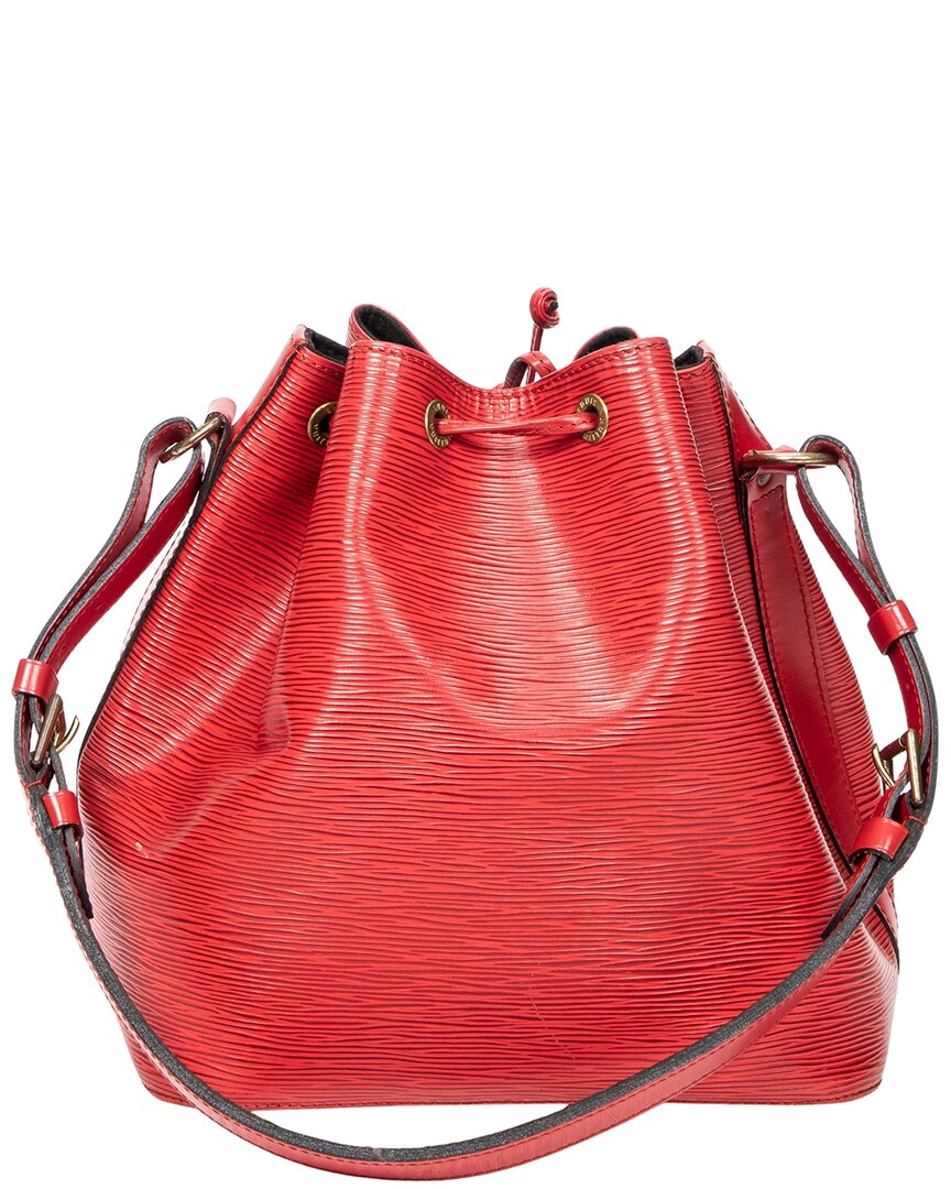 Louis Vuitton Louis Vuitton Red Epi Noe (Authentic Pre-Loved)