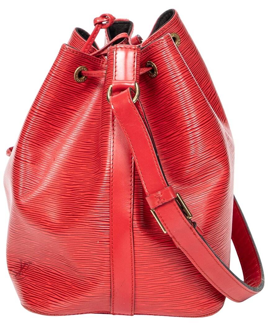 Louis Vuitton Louis Vuitton Red Epi Noe (Authentic Pre-Loved)